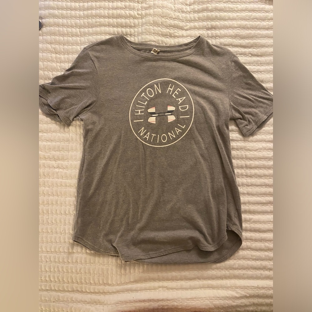 M Under Armor Hilton Head T Shirt Grey